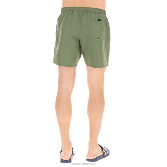 SHORT BEACH BASIC OLIVINE GREEN Lotto Man Apparel 0Z6F635