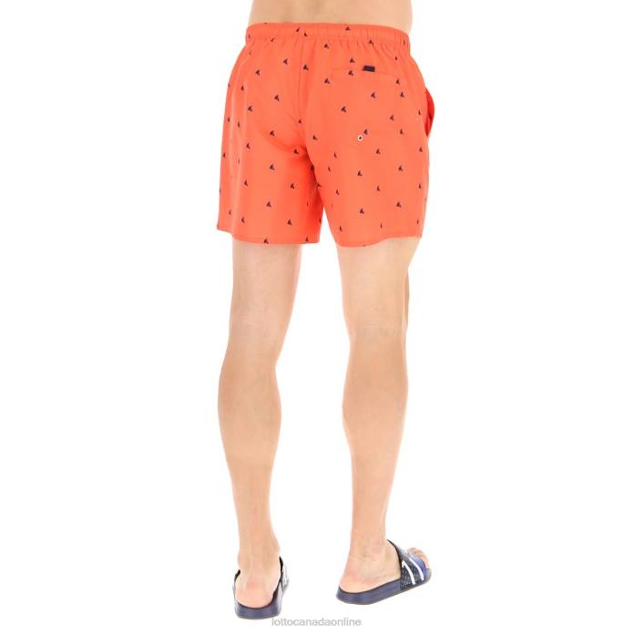 SHORT BEACH SAIL HOT CORAL Lotto Man Apparel 0Z6F630