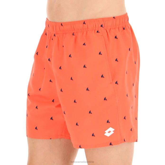 SHORT BEACH SAIL HOT CORAL Lotto Man Apparel 0Z6F630