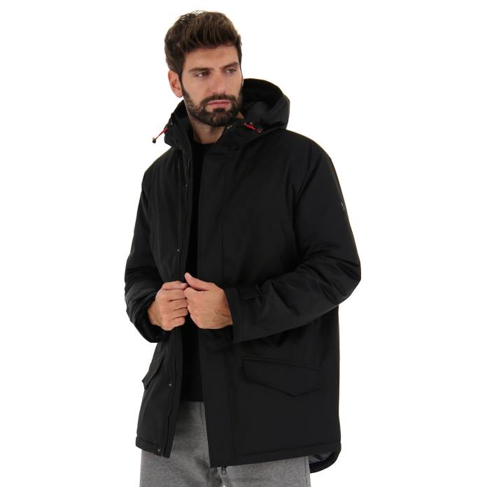 PARKA CERVINO III NY ALL BLACK Lotto Man Apparel 0Z6F552