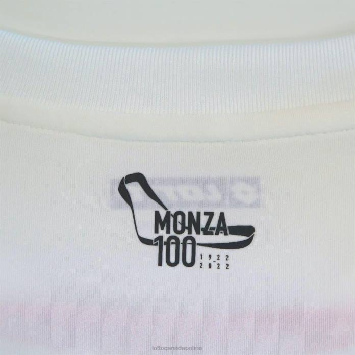 AC Monza Away 22/23 Authentic BRIGHT WHITE Lotto Man Apparel 0Z6F641