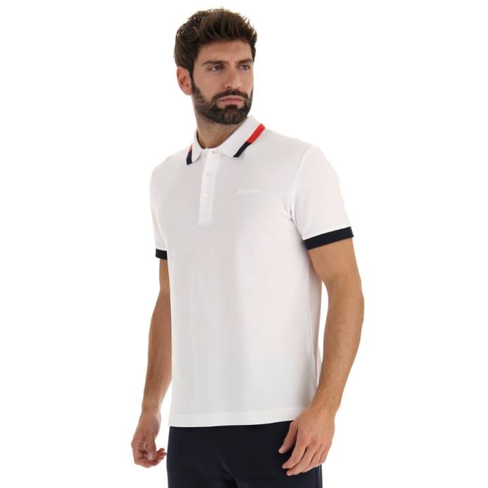 POLO ALASSIO II PQ BRIGHT WHITE Lotto Man Apparel 0Z6F577