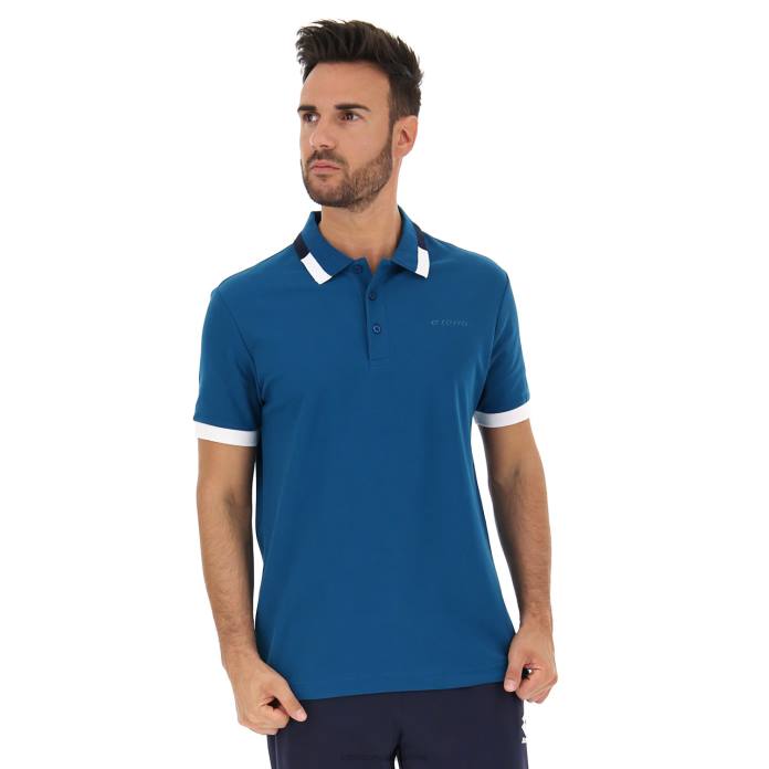 POLO ALASSIO II PQ LYONS BLUE Lotto Man Apparel 0Z6F578