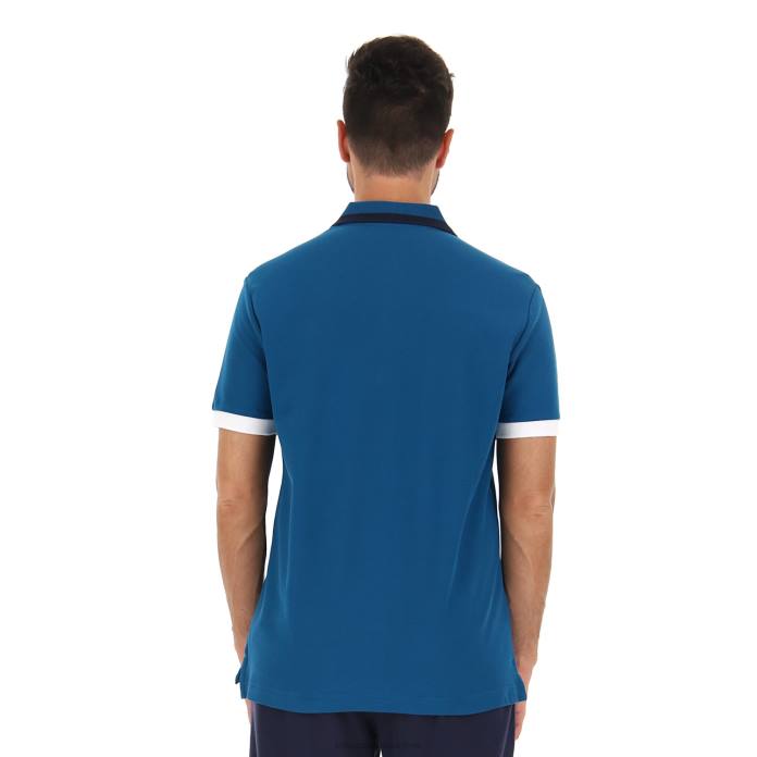 POLO ALASSIO II PQ LYONS BLUE Lotto Man Apparel 0Z6F578