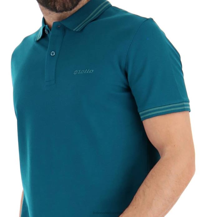 POLO CLASSICA LYONS BLUE/BRITTANY BLUE Lotto Man Apparel 0Z6F560