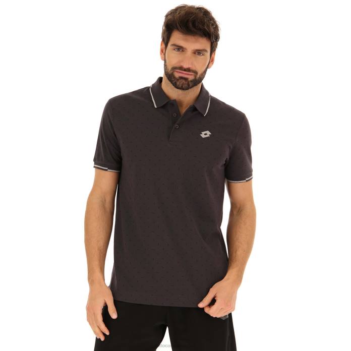 POLO ELBA EBONY/COOL GRAY 6C Lotto Man Apparel 0Z6F569