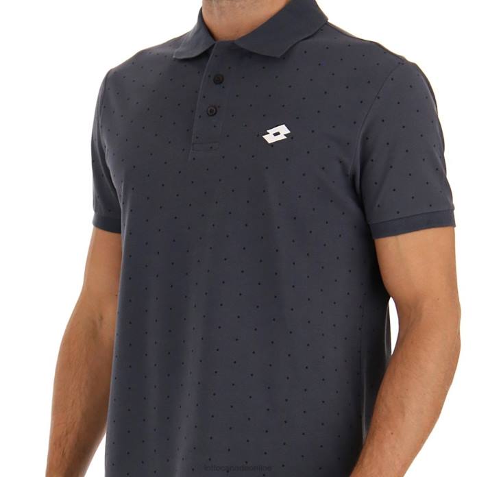 POLO ELBA II PQ EBONY Lotto Man Apparel 0Z6F582
