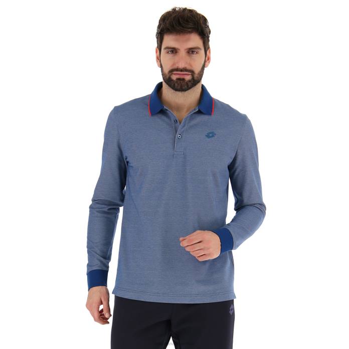 POLO FIRENZE LS PQ SPORTS Lotto Man Apparel 0Z6F592