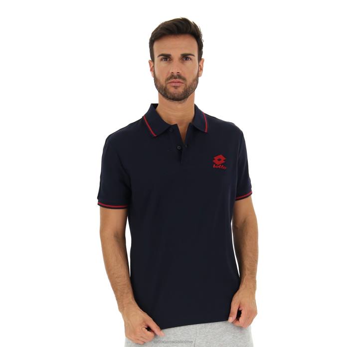 POLO LIPARI PQ NAVY BLUE Lotto Man Apparel 0Z6F573