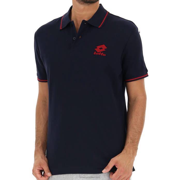 POLO LIPARI PQ NAVY BLUE Lotto Man Apparel 0Z6F573