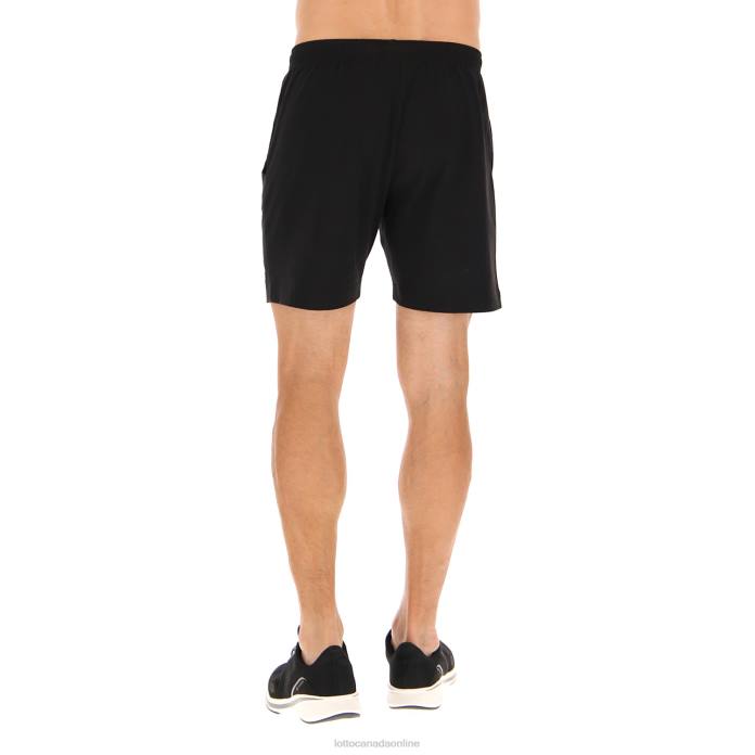 MSC SHORT ALL BLACK Lotto Man Apparel 0Z6F598