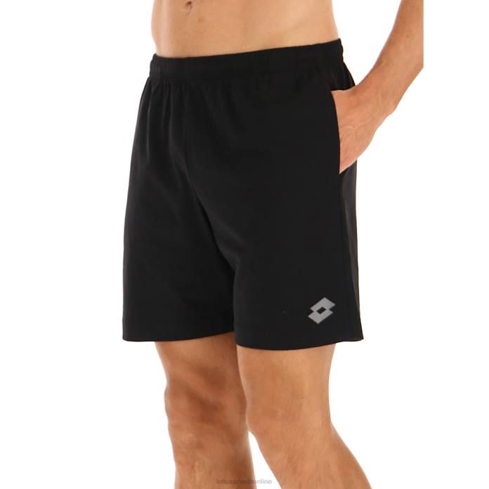 MSC SHORT ALL BLACK Lotto Man Apparel 0Z6F598