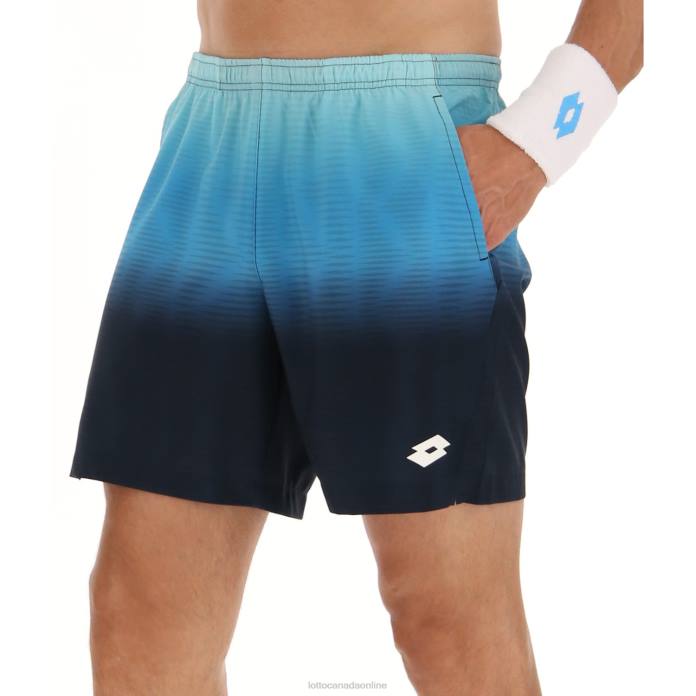 TOP IV SHORT7 2 BLUE ATOLL/NAVY BLUE Lotto Man Apparel 0Z6F608