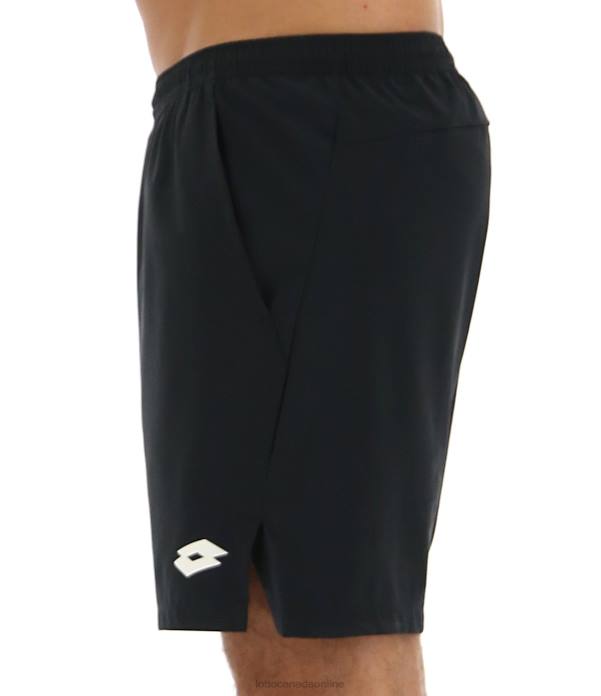 TOP TEN II SHORT7 PL ALL BLACK Lotto Man Apparel 0Z6F616