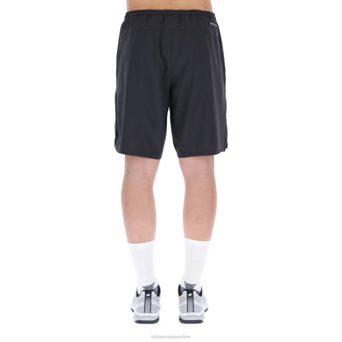 TOP TEN II SHORT9 PL ALL BLACK Lotto Man Apparel 0Z6F614