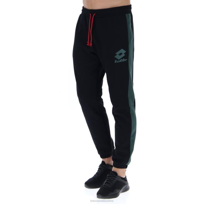 ATHLETICA LG III PANT FL ALL BLACK Lotto Man Apparel 0Z6F348