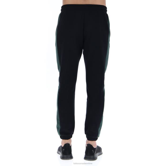ATHLETICA LG III PANT FL ALL BLACK Lotto Man Apparel 0Z6F348