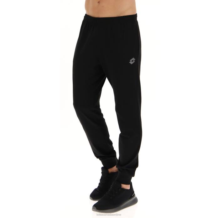 MSC PANT CUFF ALL BLACK Lotto Man Apparel 0Z6F328
