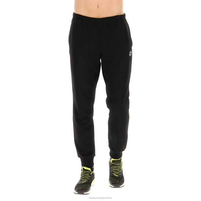 MSC PANT CUFF RIB ALL BLACK Lotto Man Apparel 0Z6F336