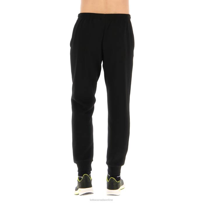 MSC PANT CUFF RIB ALL BLACK Lotto Man Apparel 0Z6F336