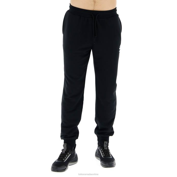 SMART II PANT FT ALL BLACK Lotto Man Apparel 0Z6F345