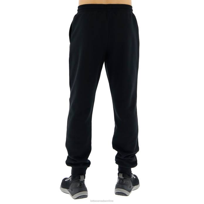 SMART II PANT FT ALL BLACK Lotto Man Apparel 0Z6F345