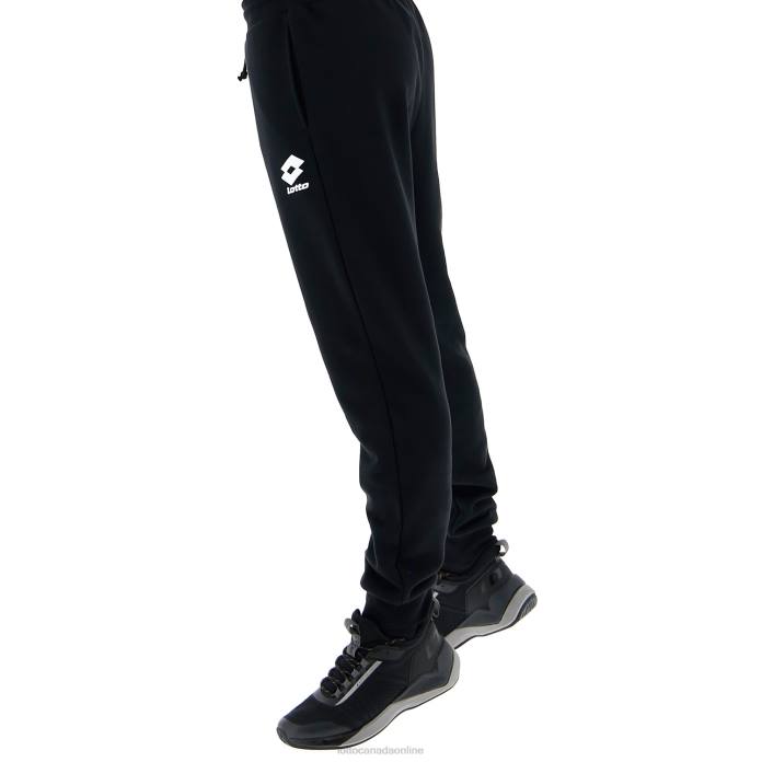 SMART II PANT FT ALL BLACK Lotto Man Apparel 0Z6F345