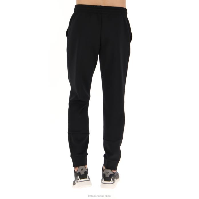 SQUADRA II PANT ALL BLACK Lotto Man Apparel 0Z6F333