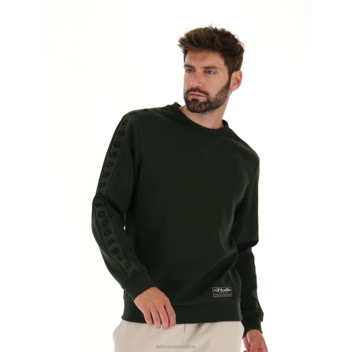 ATHLETICA DUE V SWEAT RN SPORTS Lotto Man Apparel 0Z6F269