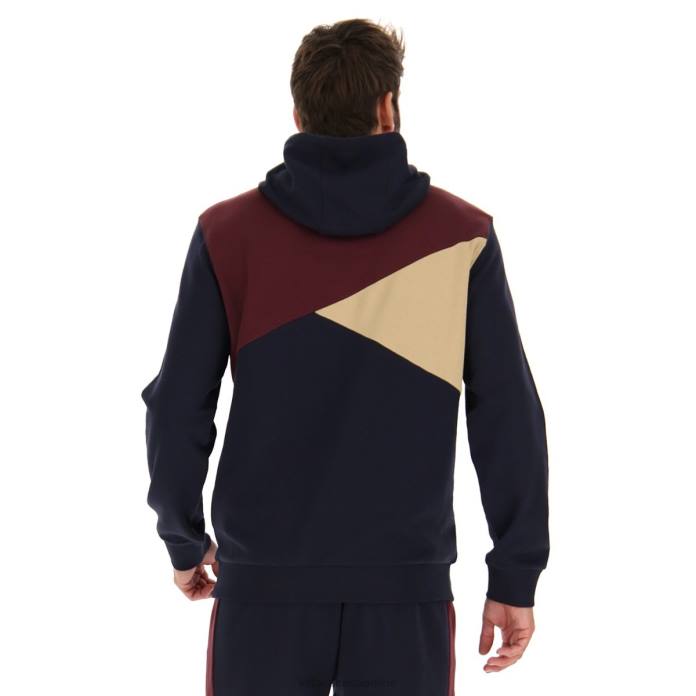 ATHLETICA LG III SWEAT HD FL NAVY BLUE Lotto Man Apparel 0Z6F291