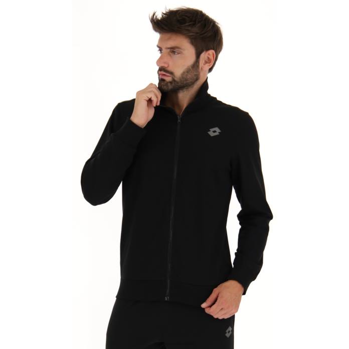 MSC SWEAT FZ ALL BLACK Lotto Man Apparel 0Z6F299