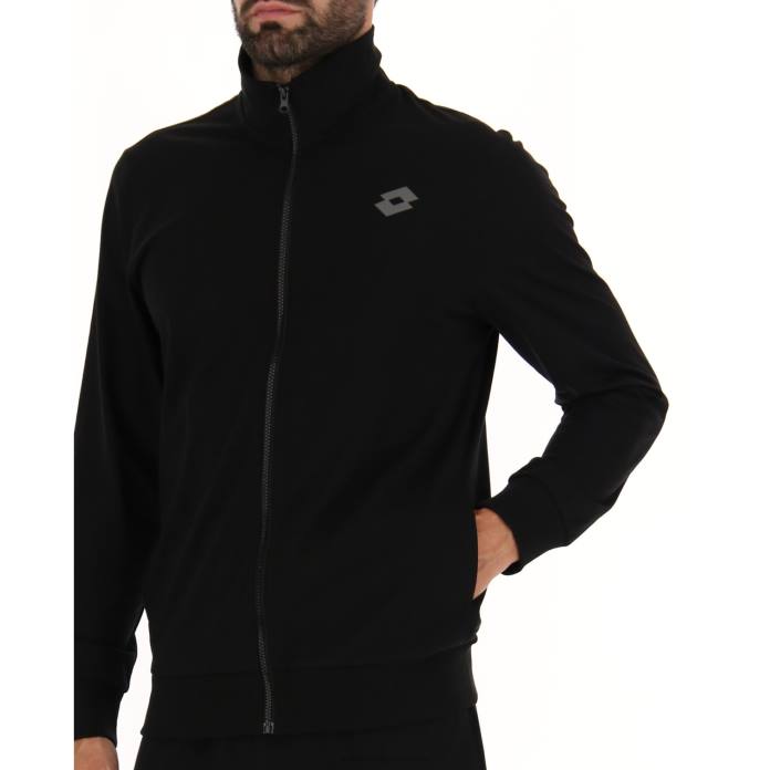 MSC SWEAT FZ ALL BLACK Lotto Man Apparel 0Z6F299