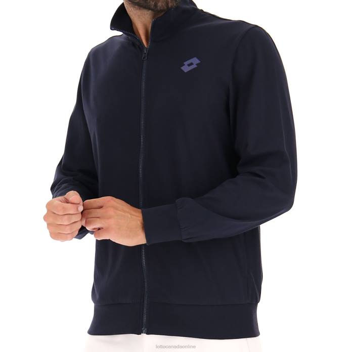 MSC SWEAT FZ NAVY BLUE Lotto Man Apparel 0Z6F297