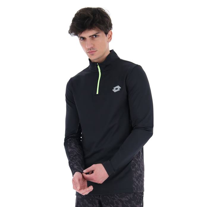 RUN&FIT SWEAT HZ PL SPORTS Lotto Man Apparel 0Z6F317
