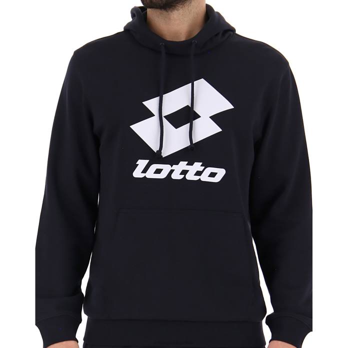 SMART II SWEAT HD FT NAVY BLUE Lotto Man Apparel 0Z6F293