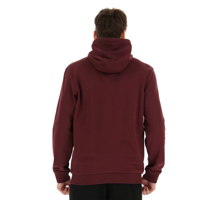 SMART II SWEAT HD FT VINEYARD DK RED Lotto Man Apparel 0Z6F294