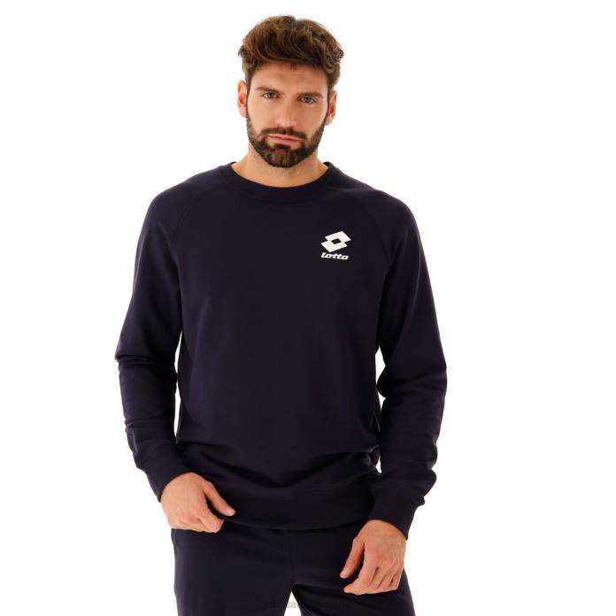 SMART SWEAT RN FT NAVY BLUE Lotto Man Apparel 0Z6F310