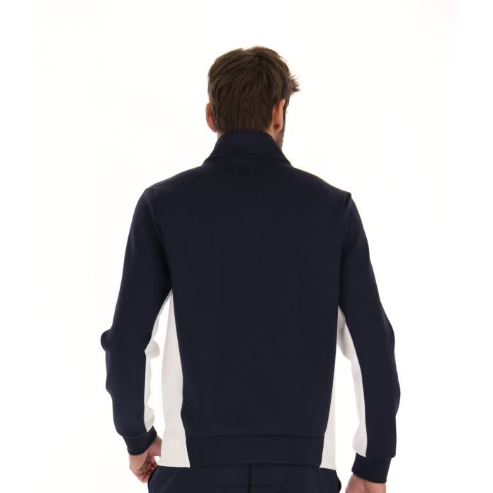 SQUADRA II JACKET NAVY BLUE/BRIGHT WHITE Lotto Man Apparel 0Z6F274