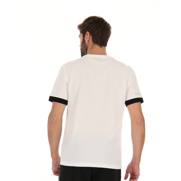 ATHLETICA CLASSIC V TEE CANDY WHITE Lotto Man Apparel 0Z6F389