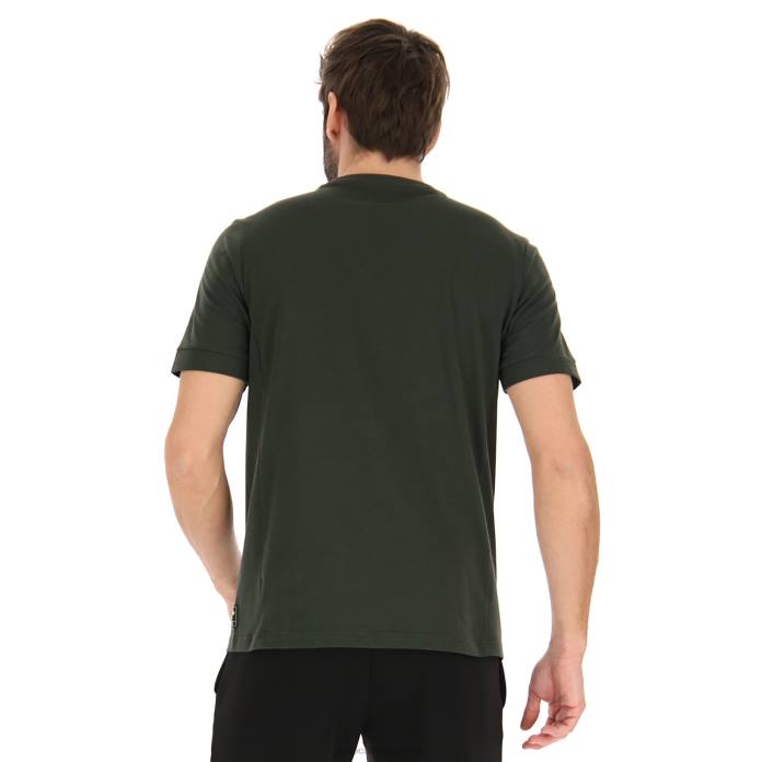 ATHLETICA DUE V TEE DUFFEL GREEN Lotto Man Apparel 0Z6F387