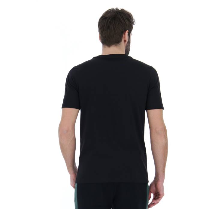 ATHLETICA LG III TEE JS ALL BLACK Lotto Man Apparel 0Z6F385