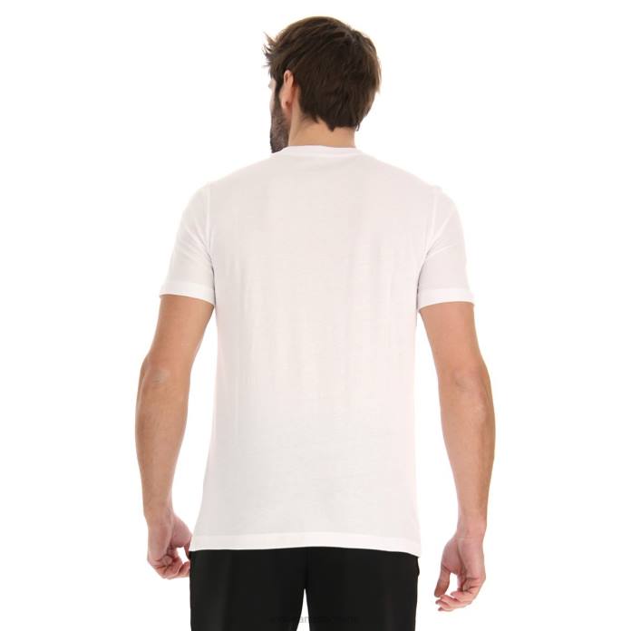 ATHLETICA LG III TEE JS BRIGHT WHITE Lotto Man Apparel 0Z6F384