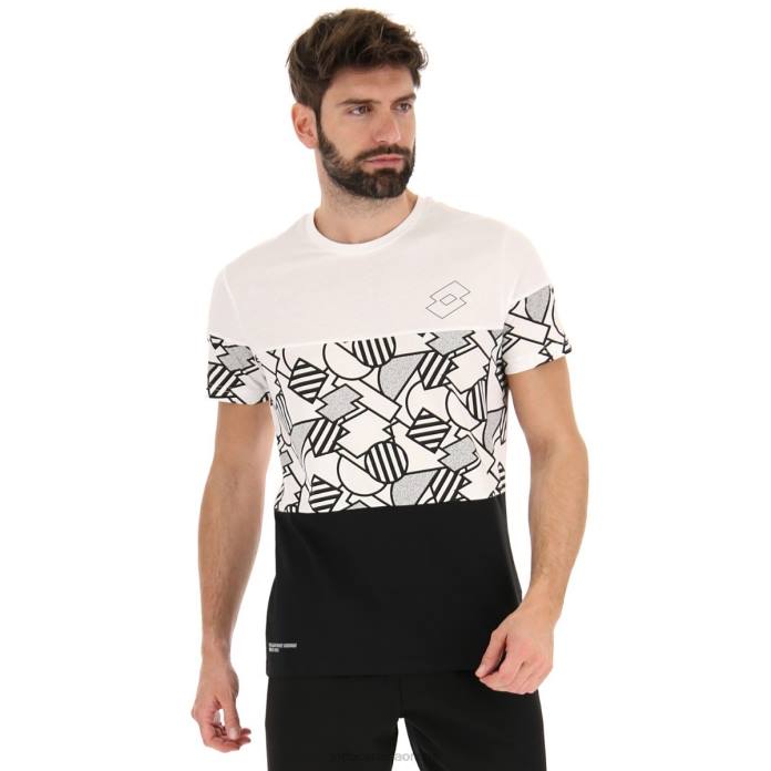 ATHLETICA PRIME TEE ALL BLACK Lotto Man Apparel 0Z6F391