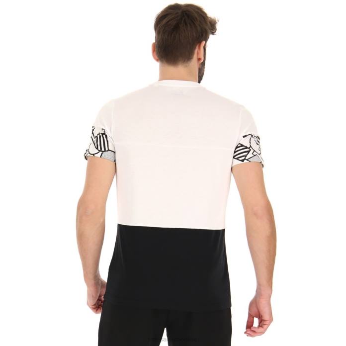 ATHLETICA PRIME TEE ALL BLACK Lotto Man Apparel 0Z6F391