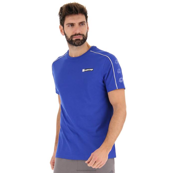 LOGO VIII TEE 1 PACIFIC BLUE Lotto Man Apparel 0Z6F414
