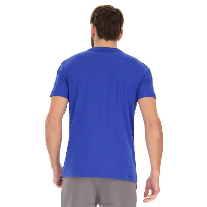 LOGO VIII TEE 1 PACIFIC BLUE Lotto Man Apparel 0Z6F414