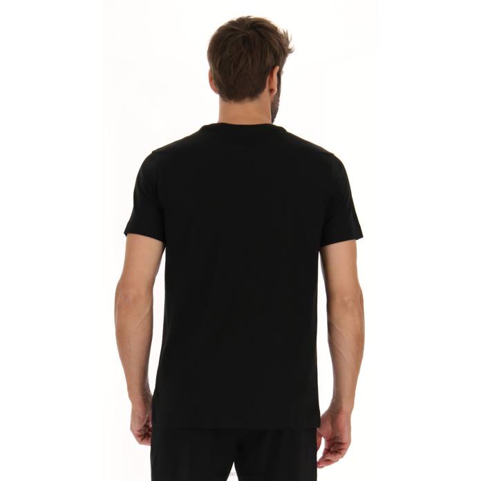 MSC TEE ALL BLACK Lotto Man Apparel 0Z6F470