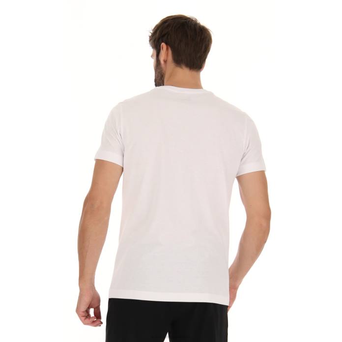 MSC TEE BRIGHT WHITE Lotto Man Apparel 0Z6F468