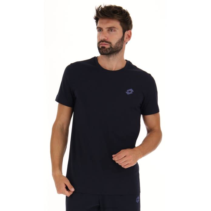 MSC TEE NAVY BLUE Lotto Man Apparel 0Z6F469