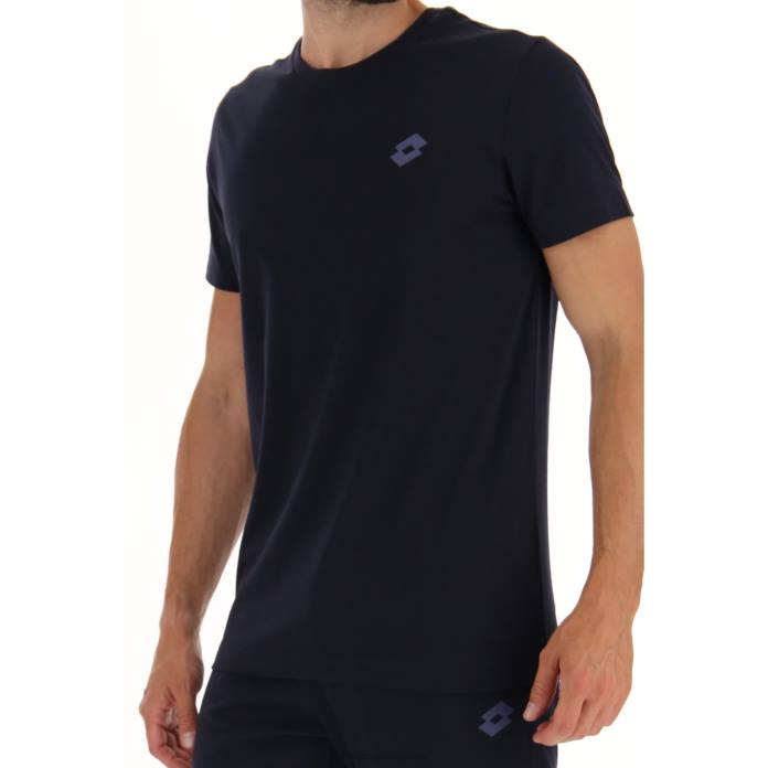 MSC TEE NAVY BLUE Lotto Man Apparel 0Z6F469
